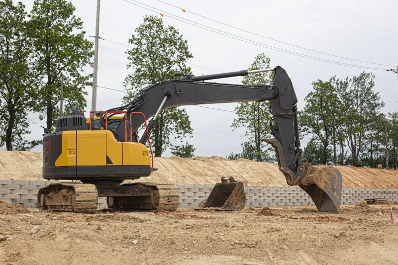 Heavy Machinery in Land Grading